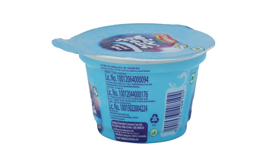 Britannia Daily Fresh Vanilla Flavoured Yoghurt   Pack  100 grams